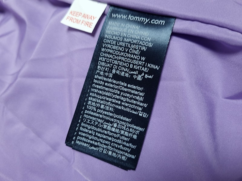 [무료배송][115]타미힐피거 키즈 누빔자켓 경량패딩 이미지