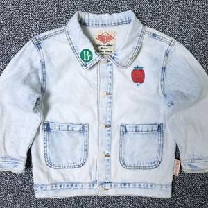 [무료배송][120]베베드피노 애플 데님 자켓