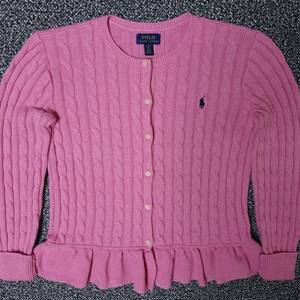 [무료배송][160]폴로 키즈 케이블 니트 가디건 성인가능