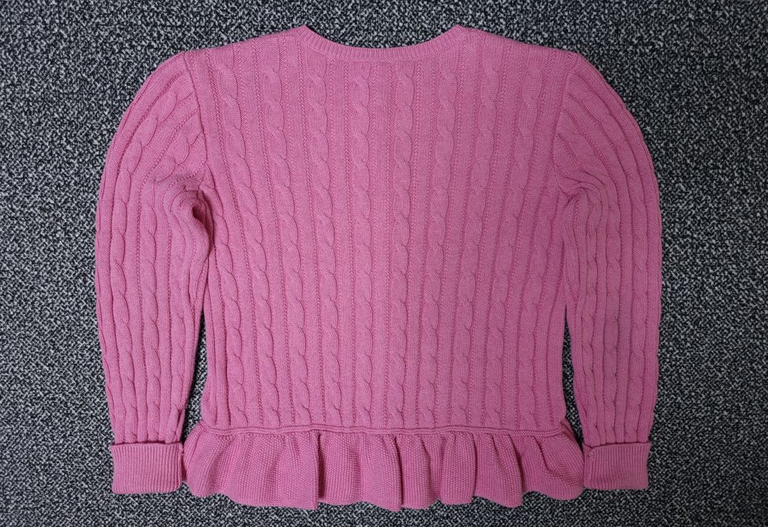 [무료배송][160]폴로 키즈 케이블 니트 가디건 성인가능--1