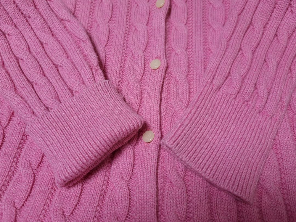 [무료배송][160]폴로 키즈 케이블 니트 가디건 성인가능--6