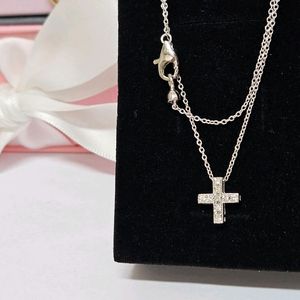 14k 십자가 다이아 목걸이