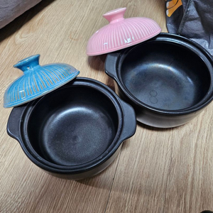 키친플라워 내열냄비 소+중 세트