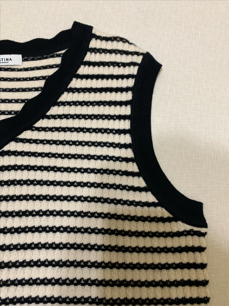 시스티나 니트 베스트--2