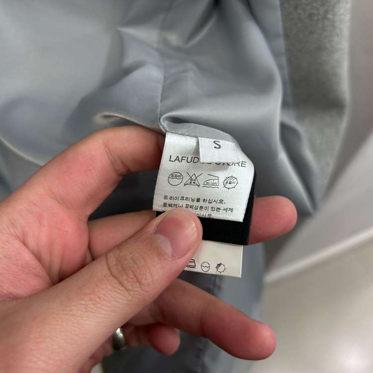 라퍼지스토어 울리치 블랜드 래글런 더블버튼 롱코트--3