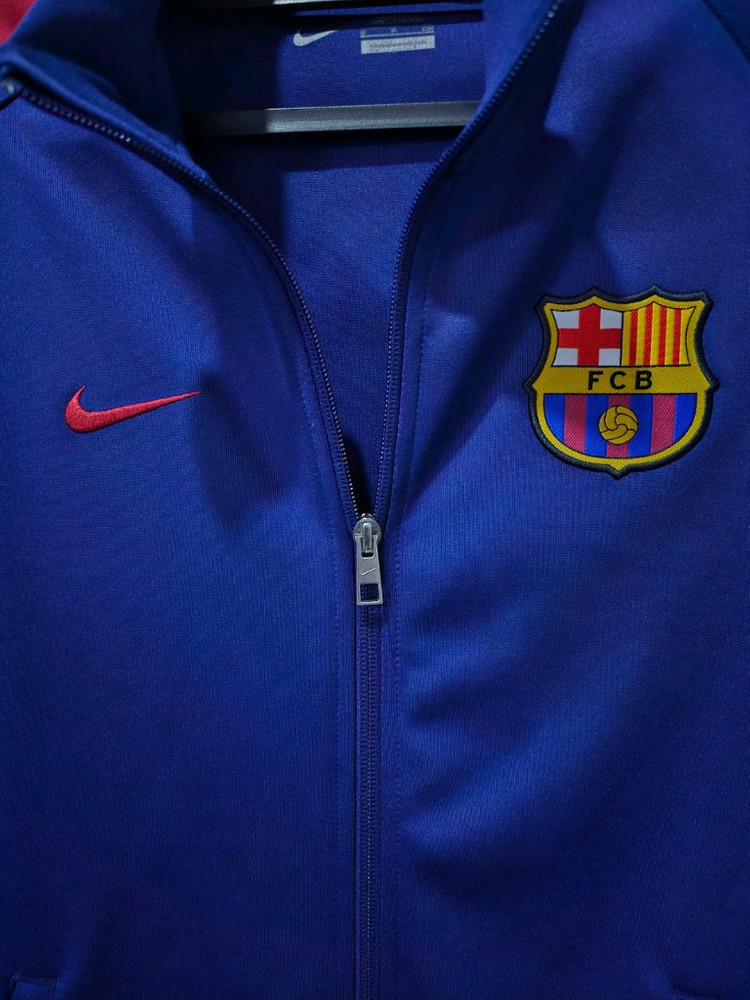 나이키 FC바르셀로나 유니폼 트랙탑 져지집업 90 / S 이미지