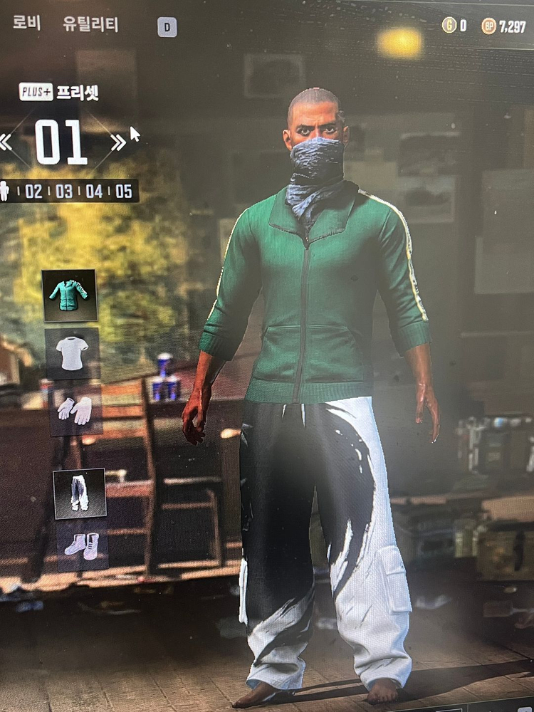 배그 부가티 mp5 성장형 장패드 판매 이미지