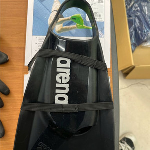 아레나 파워핀 프로 오리발 블랙 새제품 FAR-6927