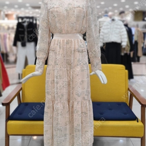 (새상품) 듀엘 쉬폰 원피스 55 오즈세컨 sjsj 시스템 레니본 샤틴 잇미샤 지컷 보브 시슬리 이미지