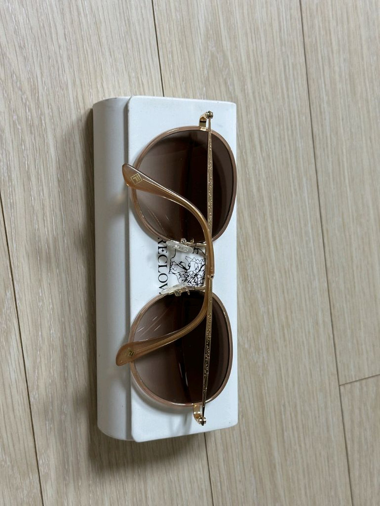 휠라 브라운 캡 선글라스 FLS7353 Nude 56--5