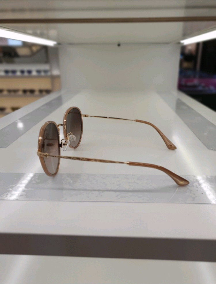 휠라 브라운 캡 선글라스 FLS7353 Nude 56--9