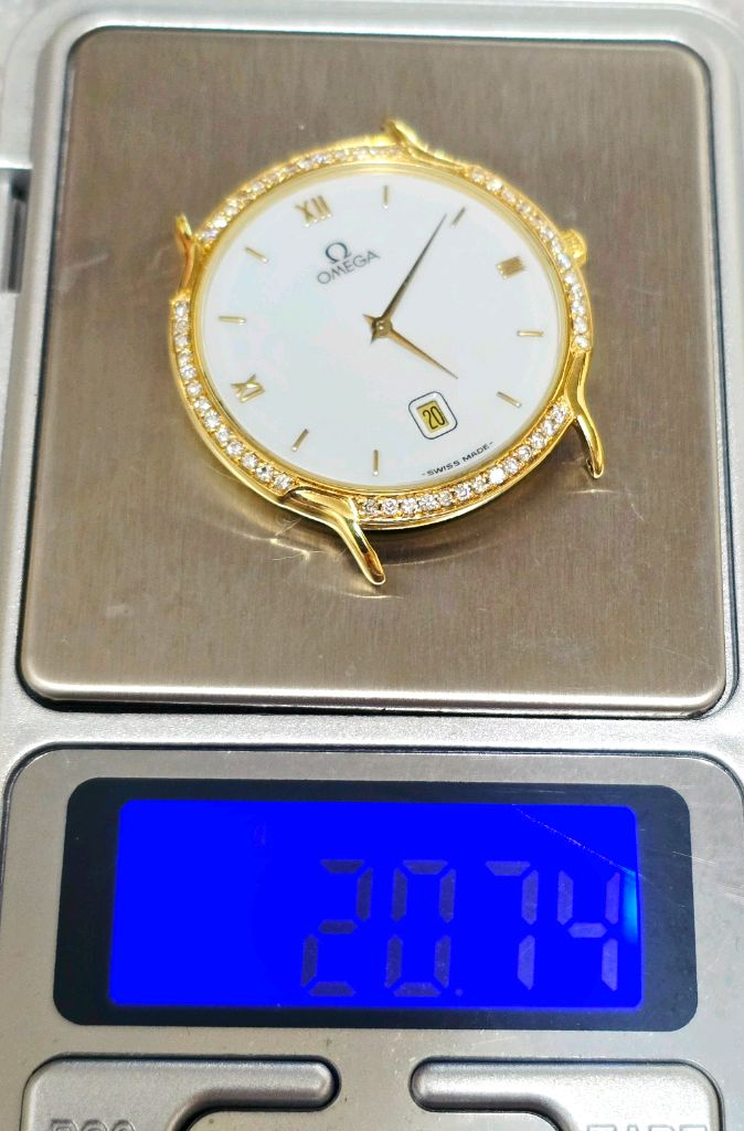 [정품]오메가18k 드빌 다이아시계 금통시계 18k시계--9