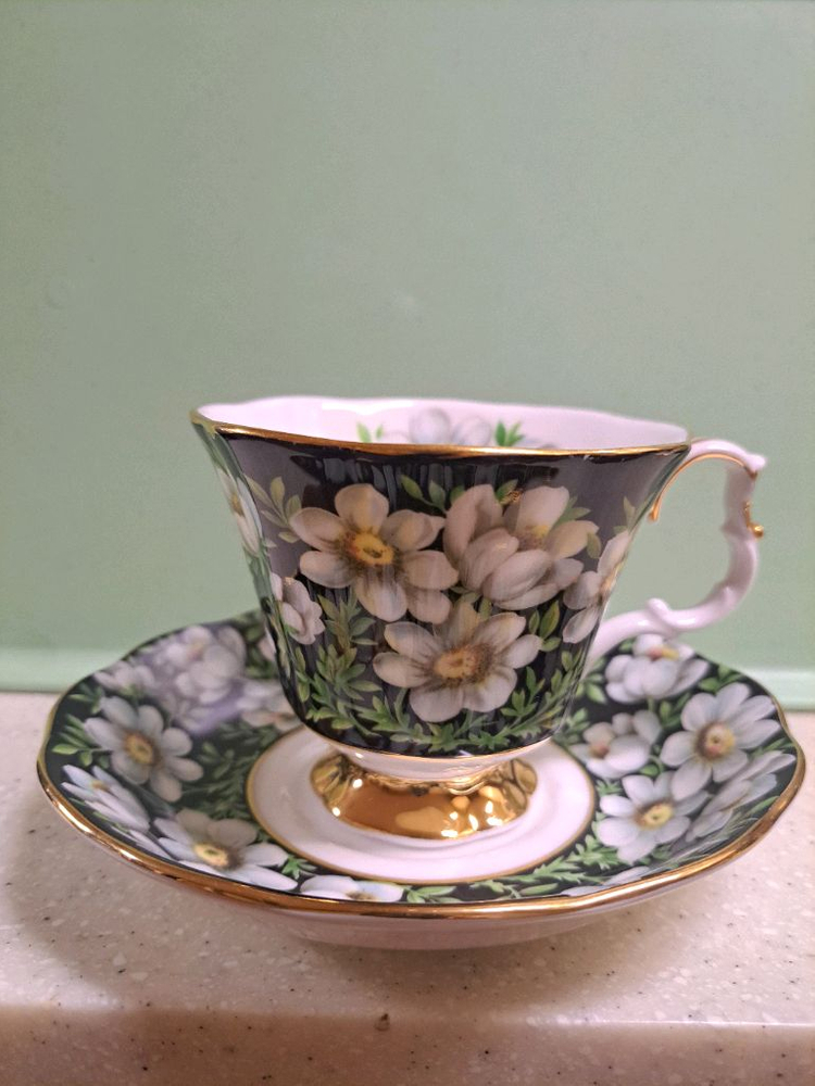 빈티지 로얄알버트 프로빈셜 플라워 중국산 아님--2