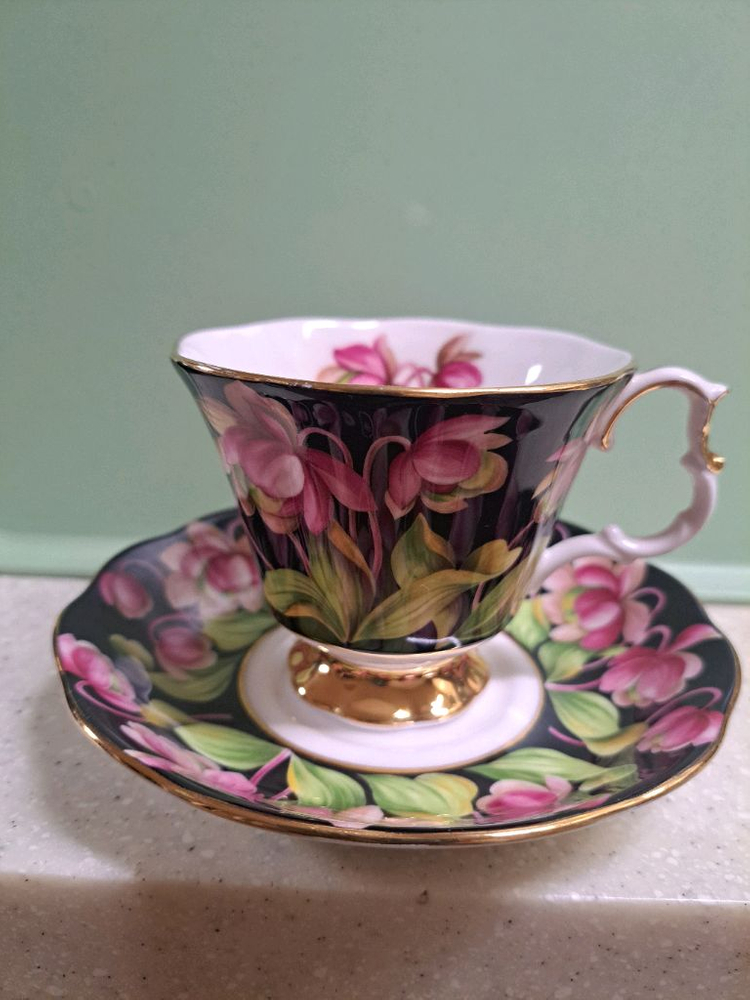 빈티지 로얄알버트 프로빈셜 플라워 중국산 아님--4