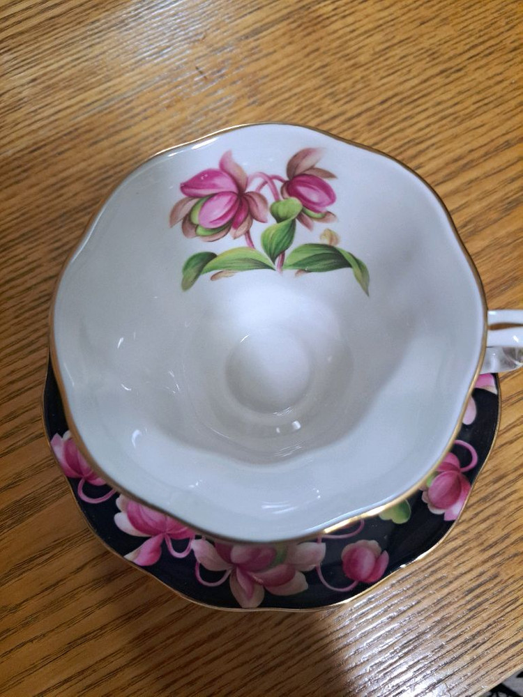 빈티지 로얄알버트 프로빈셜 플라워 중국산 아님--5