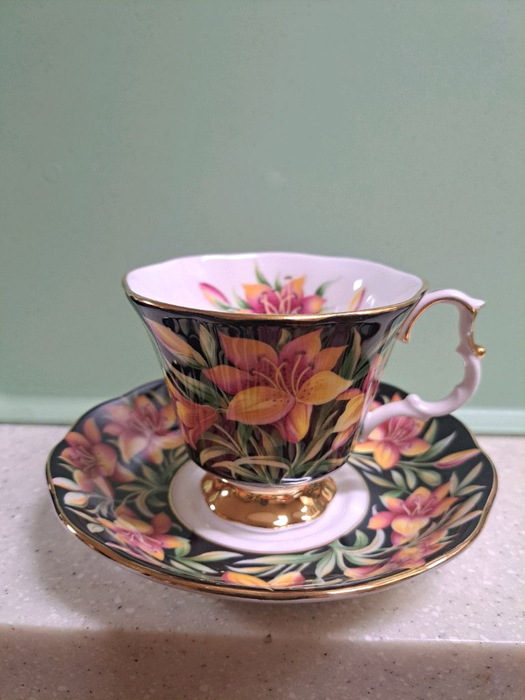 빈티지 로얄알버트 프로빈셜 플라워 중국산 아님--8