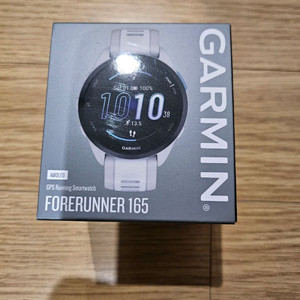 가민 포러너165 GPS 러닝 스마트워치(화이트) 이미지