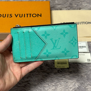 [풀구성] 루이비통 이클립스 카드홀더 지갑 마이애미 그린