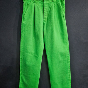 MMLG 그린 남성 허리 30 데님팬츠
