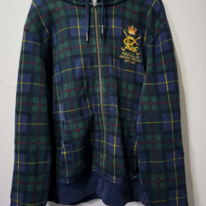 폴로 POLO 빅포니 타탄체크 후드집업 105 / XL 이미지