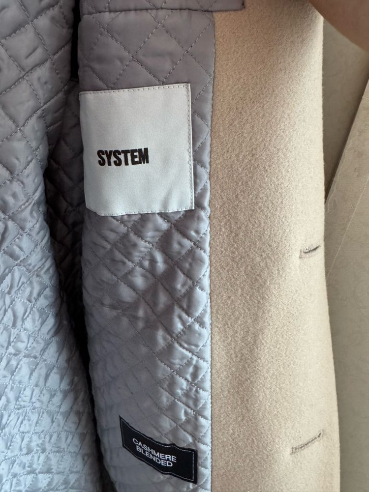 시스템옴므 정품 코트 95 (새상품급)--1