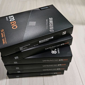 삼성 SSD 500기가 6개 팝니다.