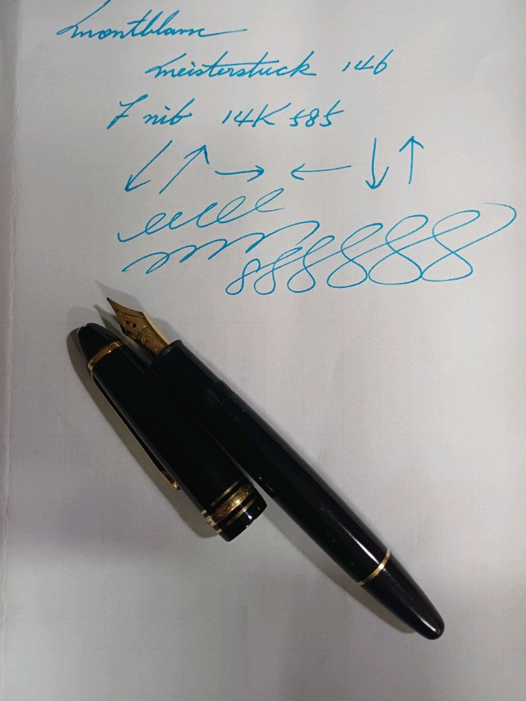 빈티지 몽블랑 montblanc 146 만년필--1