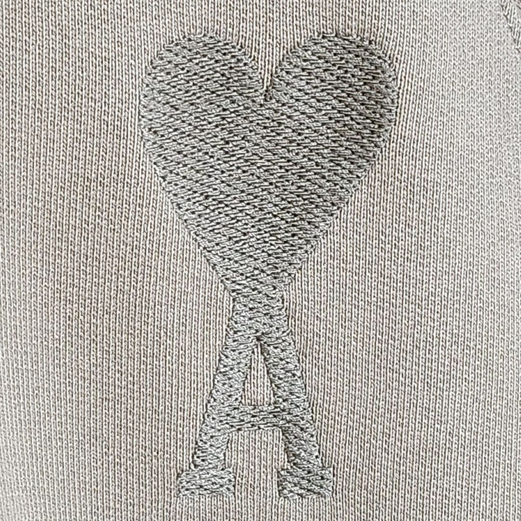 XL 아미 베이지 빅하트 자수 후드티 USW202 이미지