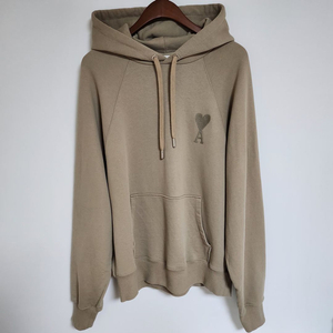 XL 아미 베이지 빅하트 자수 후드티 USW202 이미지