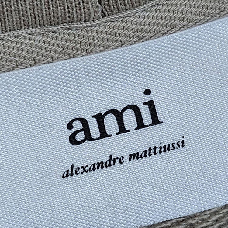 XL 아미 베이지 빅하트 자수 후드티 USW202 이미지