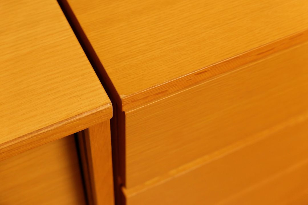 무인양품 떡갈나무 8단 서랍--2