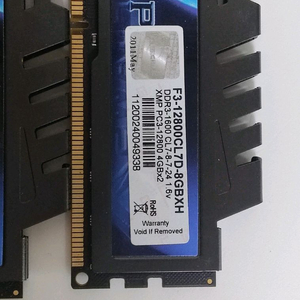 DDR3-12800 8GB 메모리 2개 세트 이미지