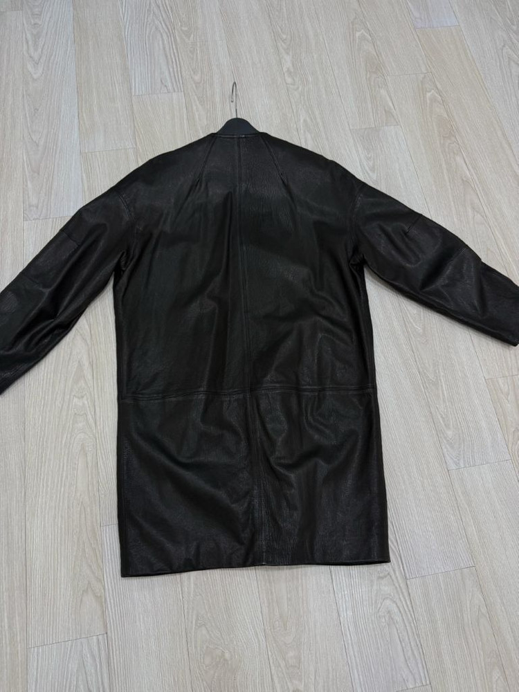 한섬 SYSTEM시스템 오버핏 롱가죽자켓(55-77)--5