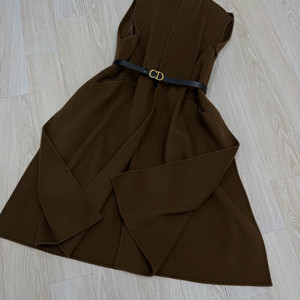 한섬TIME타임 양모캐시미어 핸드메이드 롱베스트(55-88)