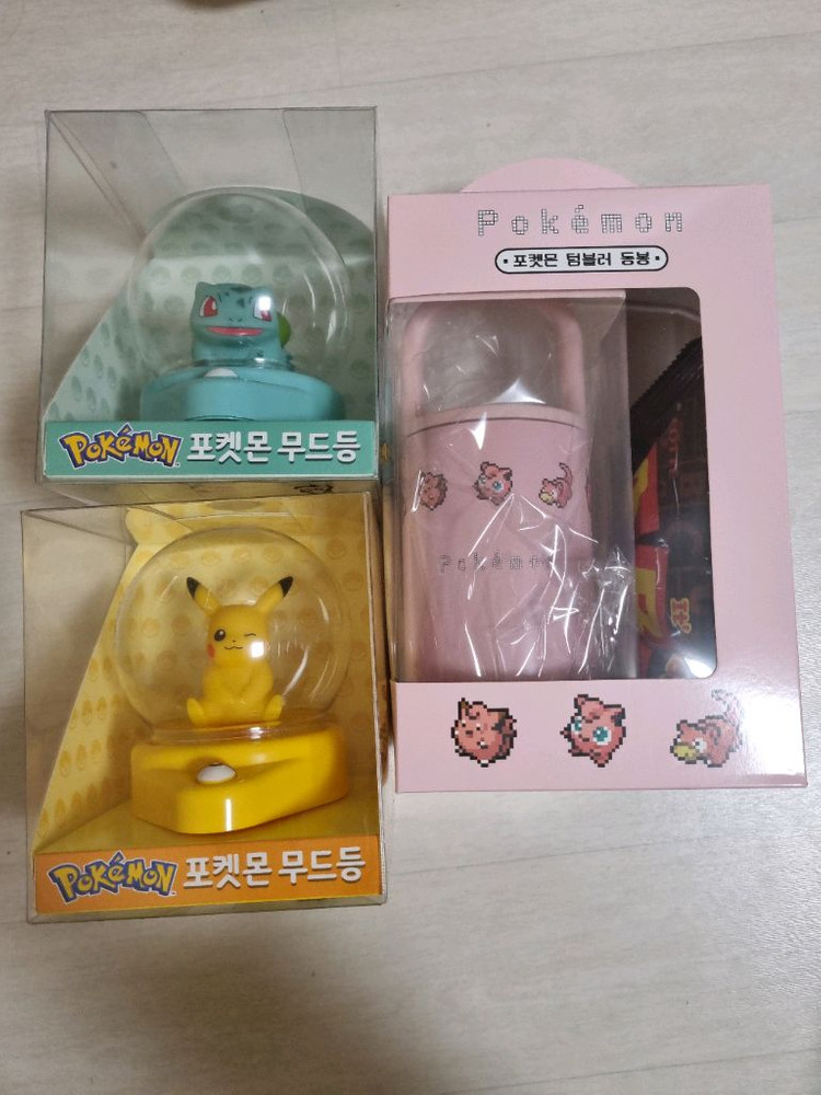 cu 포켓몬 무드등 , 텀블러 미개봉 새상품 이미지
