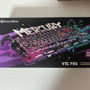 gravastar v75 pro 네온 그래피티 스페셜에디션