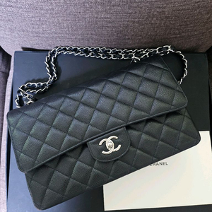 샤넬 클래식 라지 캐비어(내장칩)