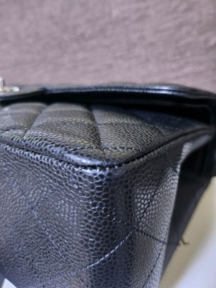 샤넬 클래식 라지 캐비어(내장칩)--3