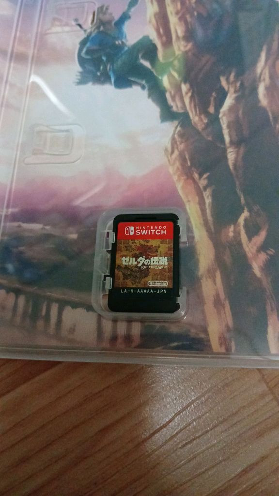 닌텐도스위치1 젤다의전설 야생의숨결 일본어판--2