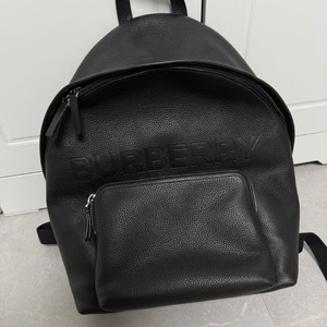 버버리 아비데일 로고 레더 백팩