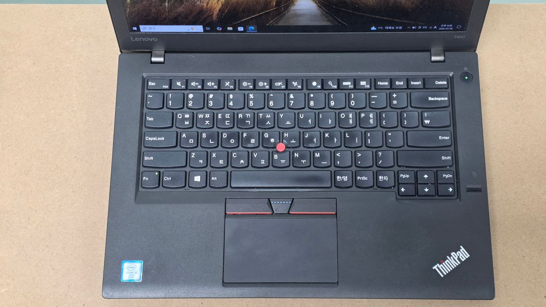 레노버 씽크패드 T460 14인치 중고노트북 i5 사무,업무 인텔--1