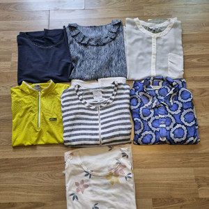 빅사이즈 여성블라우스 티셔츠 일괄 이미지