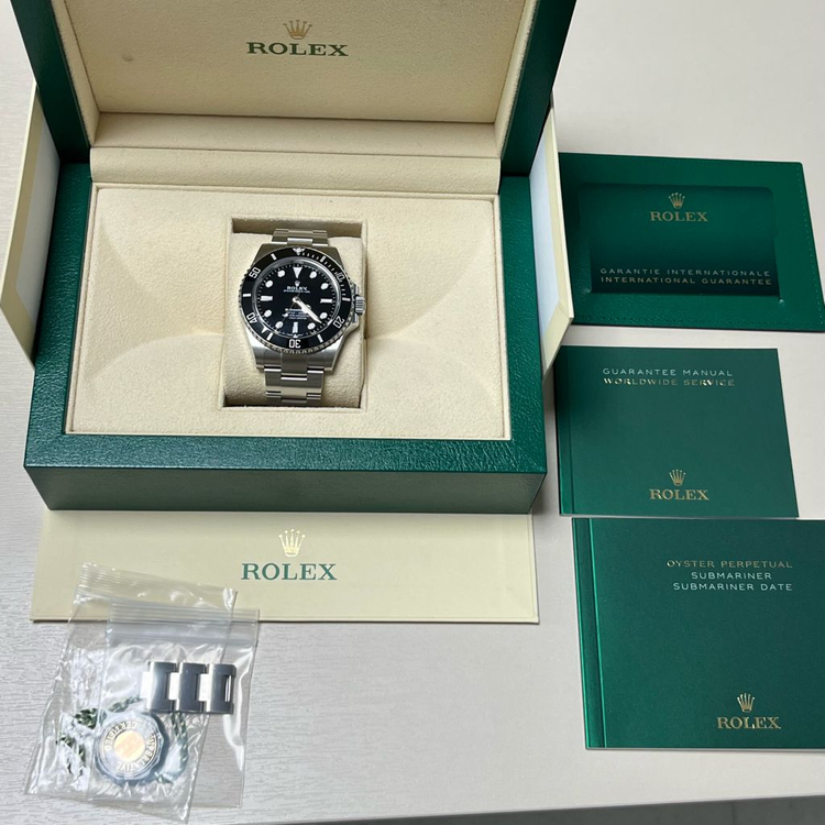 (24.09월 영수증포함)롤렉스 서브마리너 논데이트 블랙--1