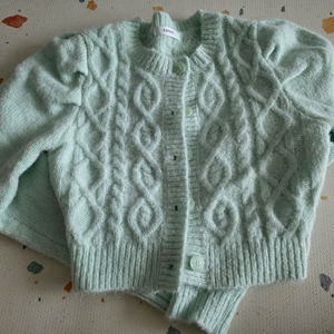 엔티크제이 울 버터 패드 가디건