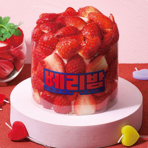 파리바게뜨 베리밤 케이크 팝니다 / 39000원 금액권 가능 / 파리바게트