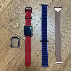 애플워치 SE2 44mm GPS + 스트랩 3개 + 케이스 일괄