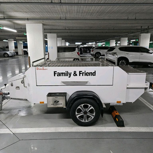 f&f 양문형 풀옵션 캠핑 낚시 공구함 짐보관 트레일러