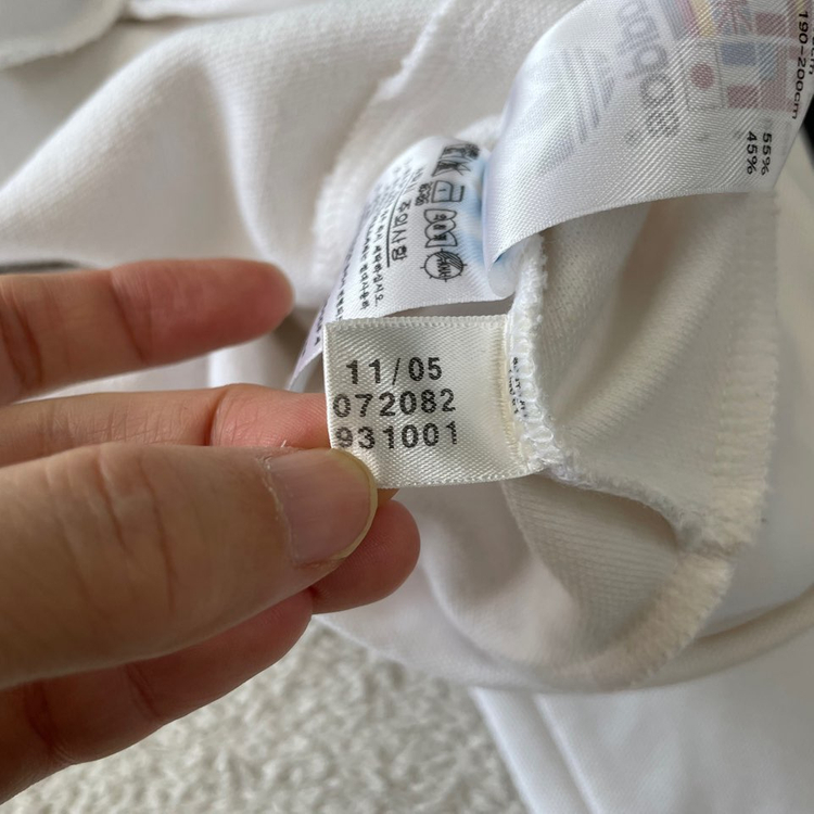 100 아디다스 유로파 화이트 디럭스 흰검 져지 이미지