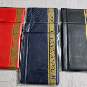 코인 컬렉션 120개 포켓앨범 7개 일괄