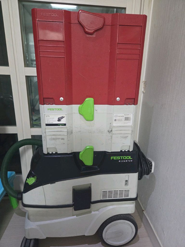 페스툴 센딩기+ 집진기 +uv경화기 세트판매합니다(개별판매가능) 이미지